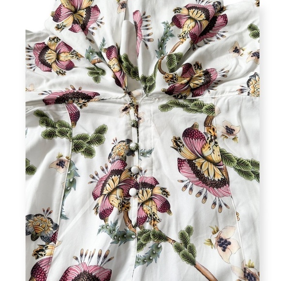 New with Tag, Agua Bendita Beck Varenna Floral Maxi Dress Size Medium - Picture 10 of 14